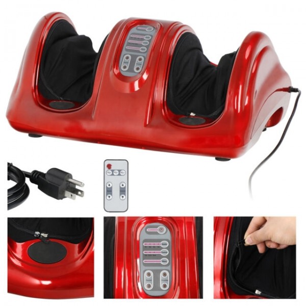 Shiatsu home foot massager machine with switchable kneading rolling massage Outlet